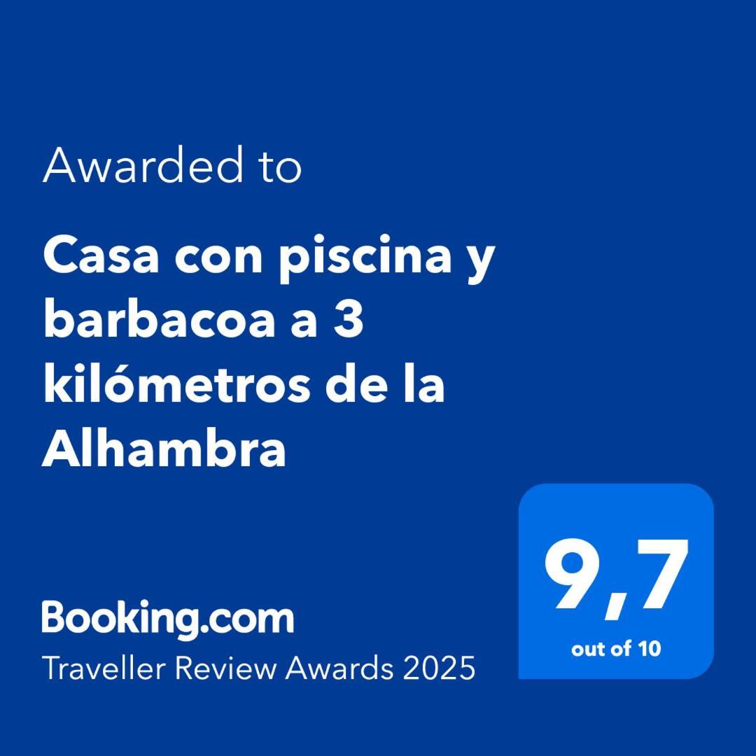 Casa Con Piscina Y Barbacoa A 3 Kilometros De La Alhambra Villa Huétor Vega Exteriör bild